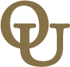 Oakland University O U interlocked logo
